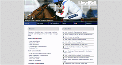 Desktop Screenshot of lloydbell.co.uk