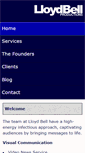 Mobile Screenshot of lloydbell.co.uk